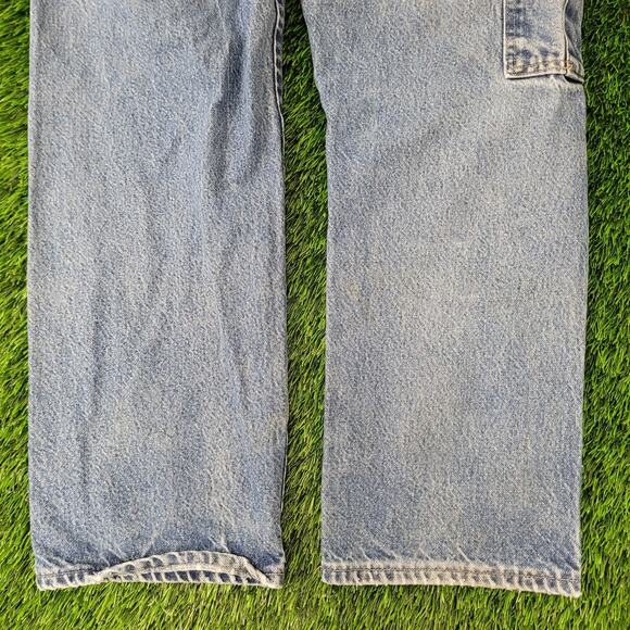 Vintage Bulwark Carpenter Cargo Jeans 34x29 Flame-Resistant - Picture 15 of 16